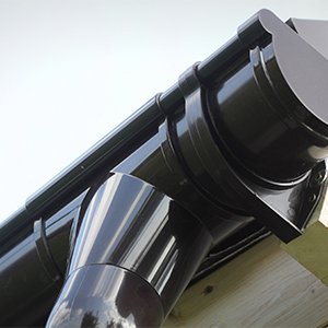 black round gutters